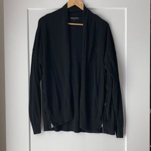 Banana Republic Pima Cotton Cashmere sweater with side zipper detail